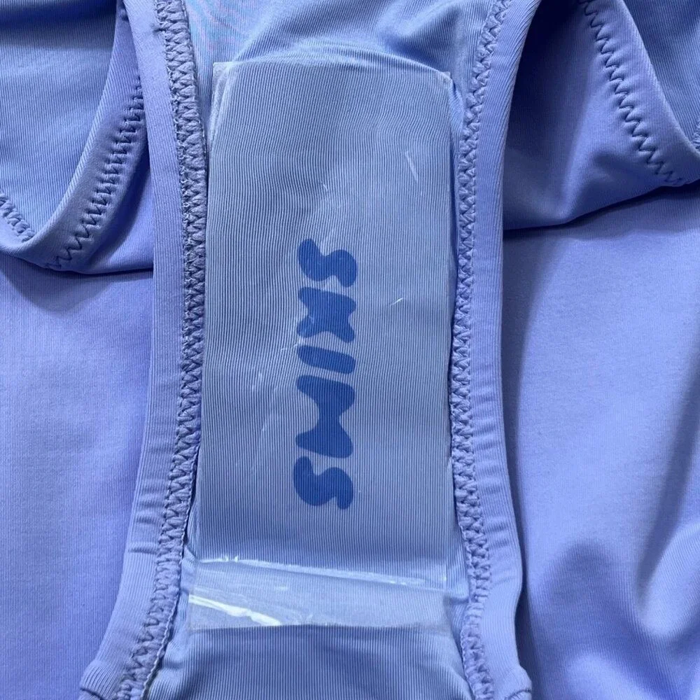 SKIMS‎ Swim Tank Monokini Periwinkle Womens XS